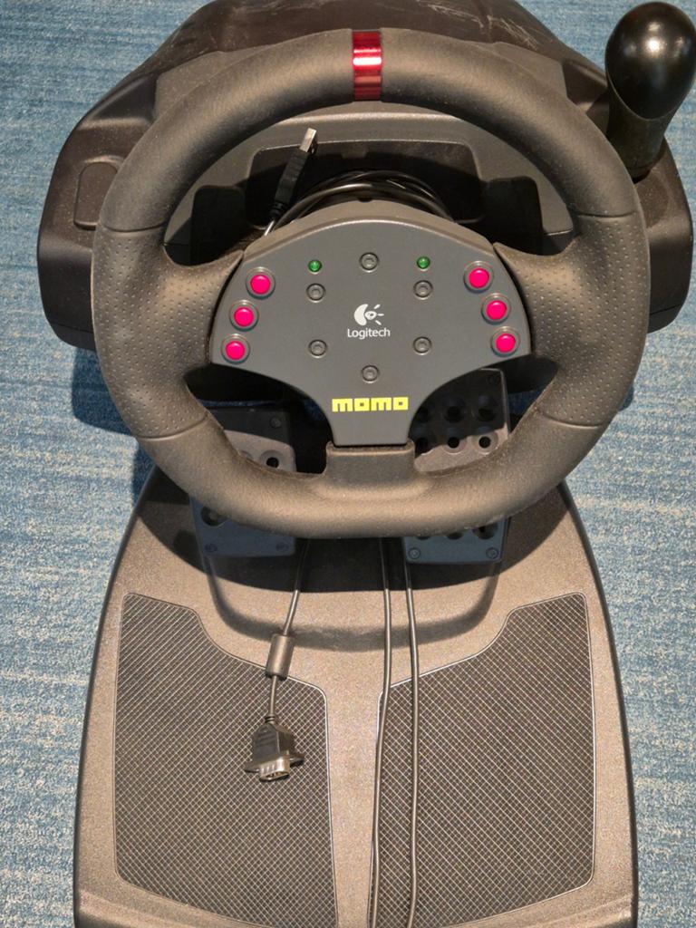 Logitech stuurwiel, Spelcomputers en Games, Racestuur, Gebruikt, Ophalen of Verzenden, PC