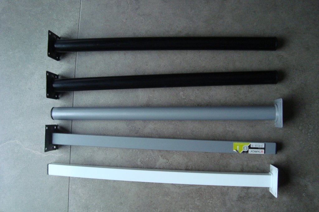 Tafelpoten 50 cm lees beschrijving zie foto's, Huis en Inrichting, Tafelonderdelen, Tafelpoot, Minder dan 50 cm, Gebruikt, 50 tot 100 cm