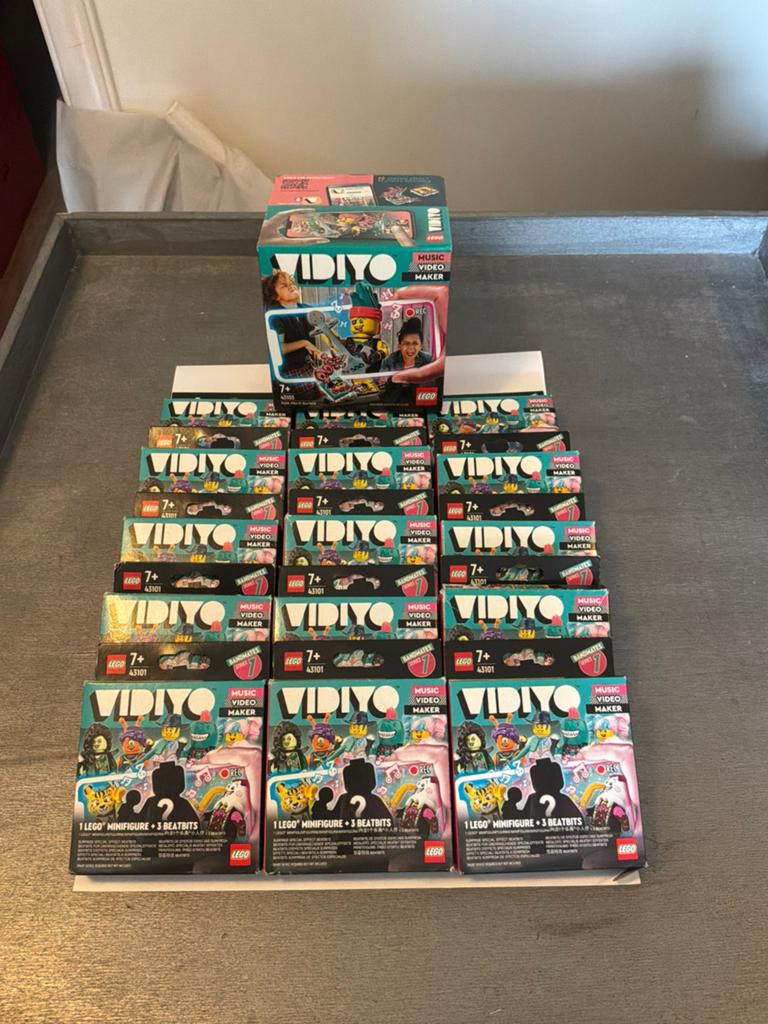 Lego Vidiyo 43103 Punk Pirate Beatbox + 15 x 43101 Bandmates, Overige thema's, Lego, Nieuw, Ophalen of Verzenden