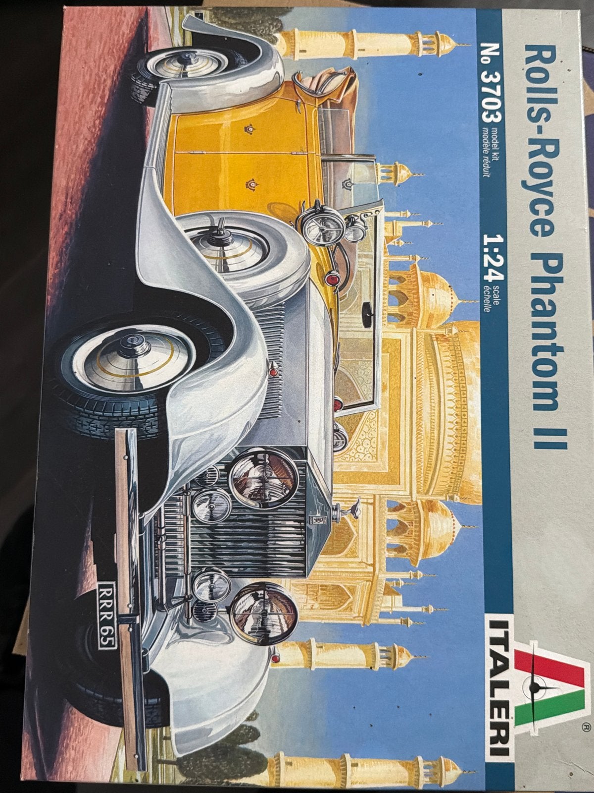 Italeri Rolls Royce Phantom II modelbouwset 1:24, Verzenden, Zo goed als nieuw, Auto, Overige merken