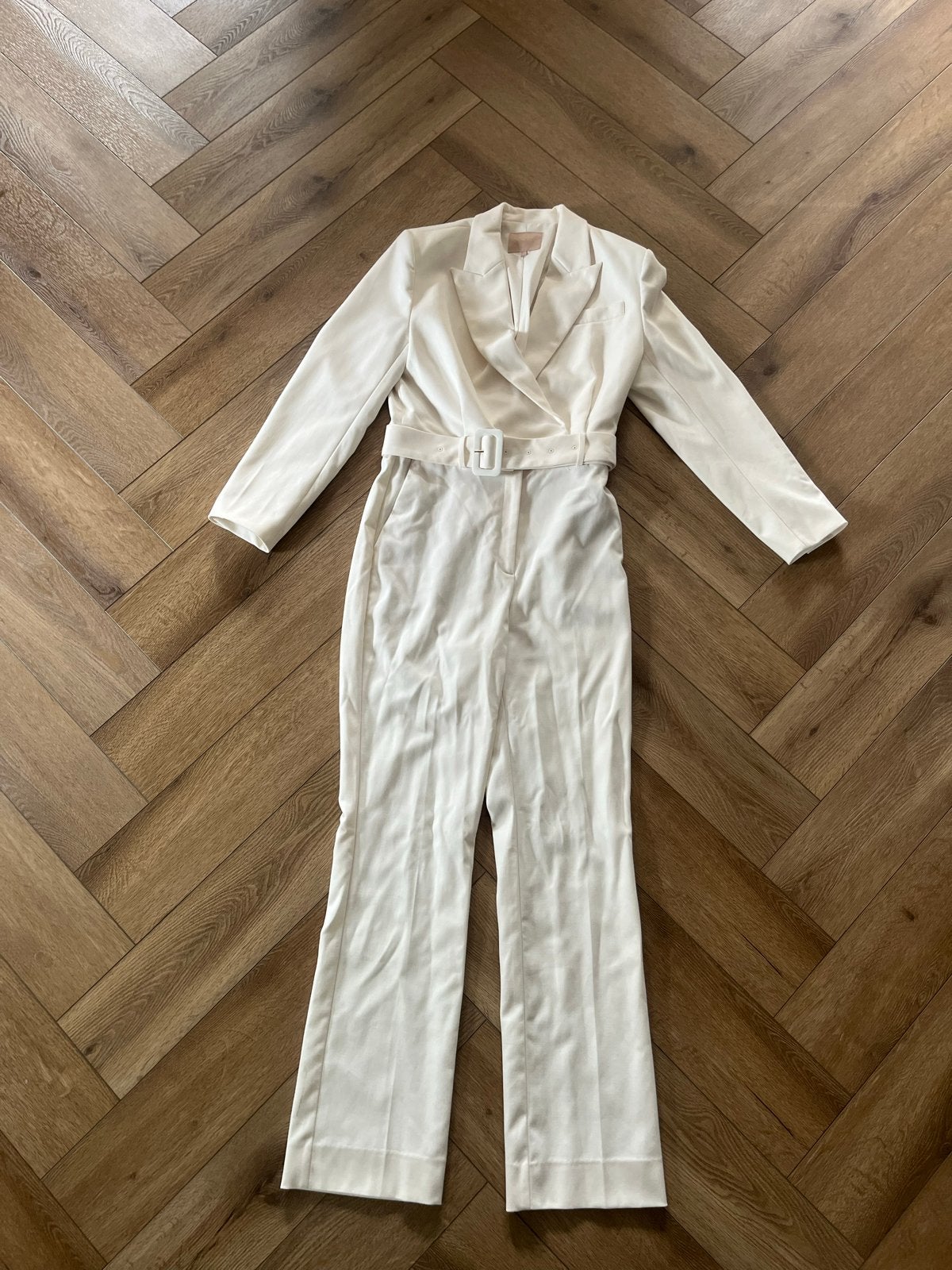 Josh V Veronica jumpsuit wit maat xl, Kleding | Dames, Ophalen of Verzenden, Zo goed als nieuw, Maat 46/48 (XL) of groter, Wit