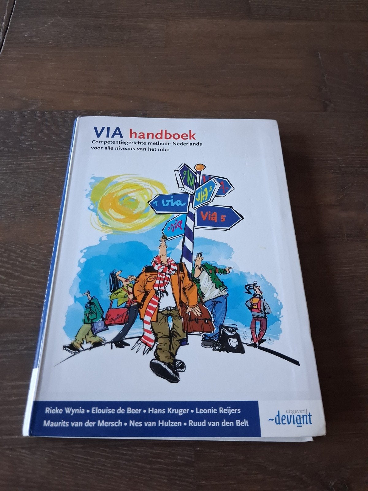 VIA handboek Nederlands mbo - Rieka Wynia e.a., Boeken, Rieka Wynia, Elouise de Beer, Hans Kruger, Leonie Reijers e.a., Ophalen of Verzenden