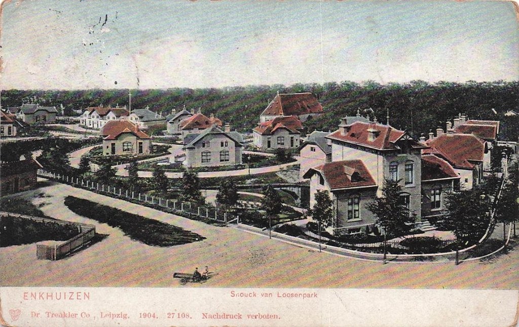 703-061-047 Enkhuizen Snouck Van Loosenpark, Verzenden, Voor 1920, Noord-Holland
