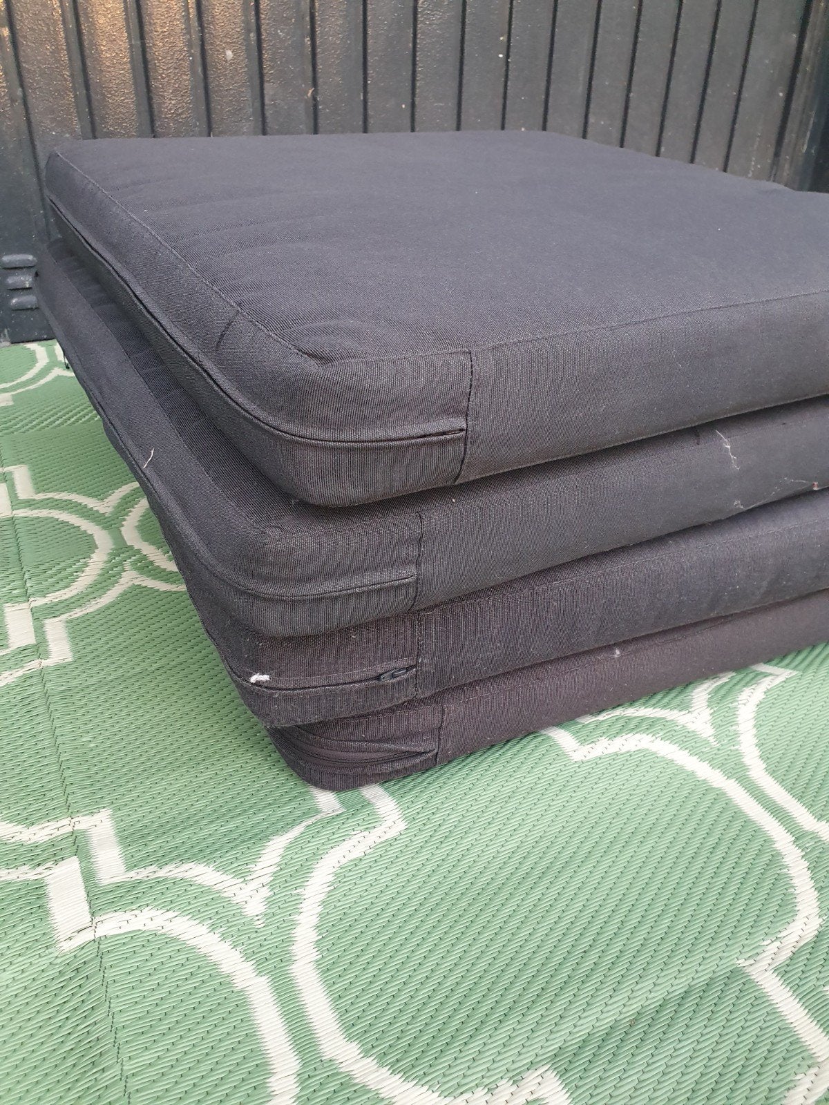 Loungekussens tuinkussens IKEA (set van 4) froson, Ophalen of Verzenden, Gebruikt