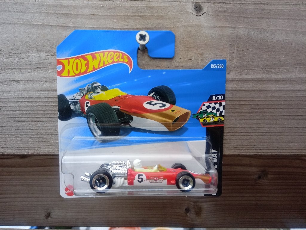 Lotus Type 49 racewagen '68 Hotwheels, Ophalen, Nieuw, Auto
