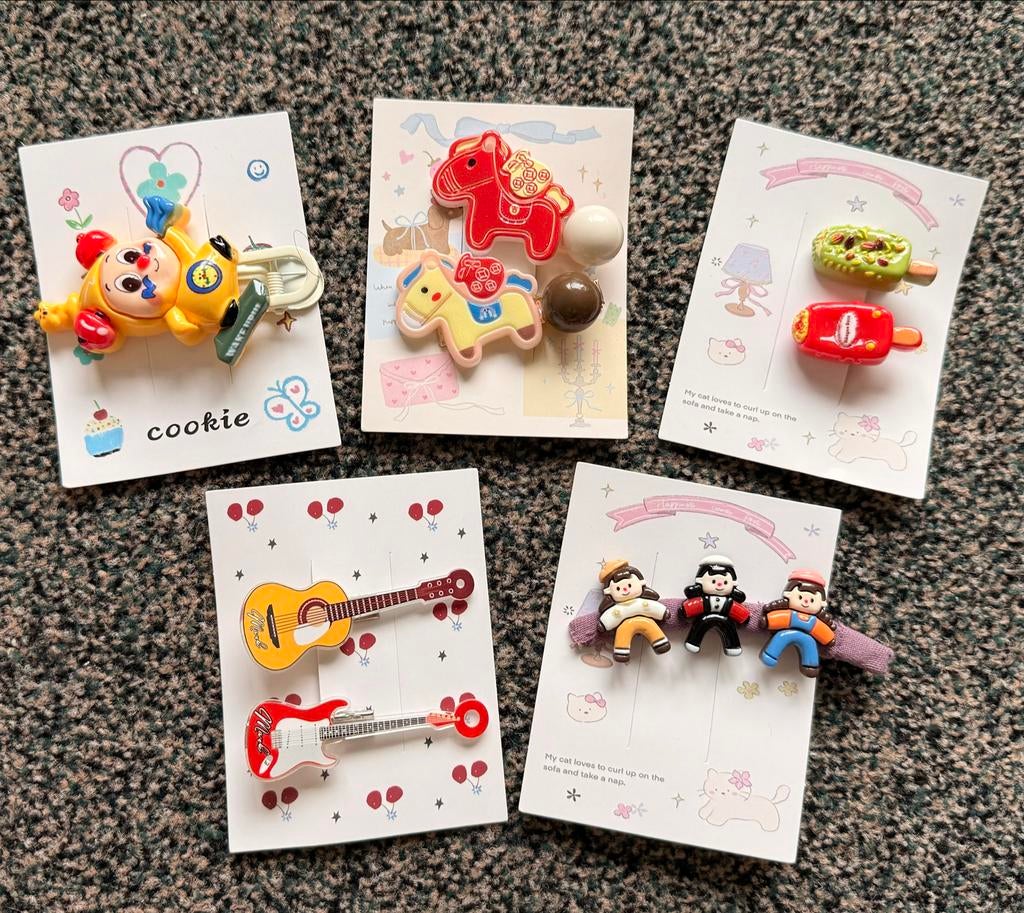 Leuke Haarspeldjes en Haarelastiekjes voor Kinderen, Ophalen of Verzenden, Nieuw