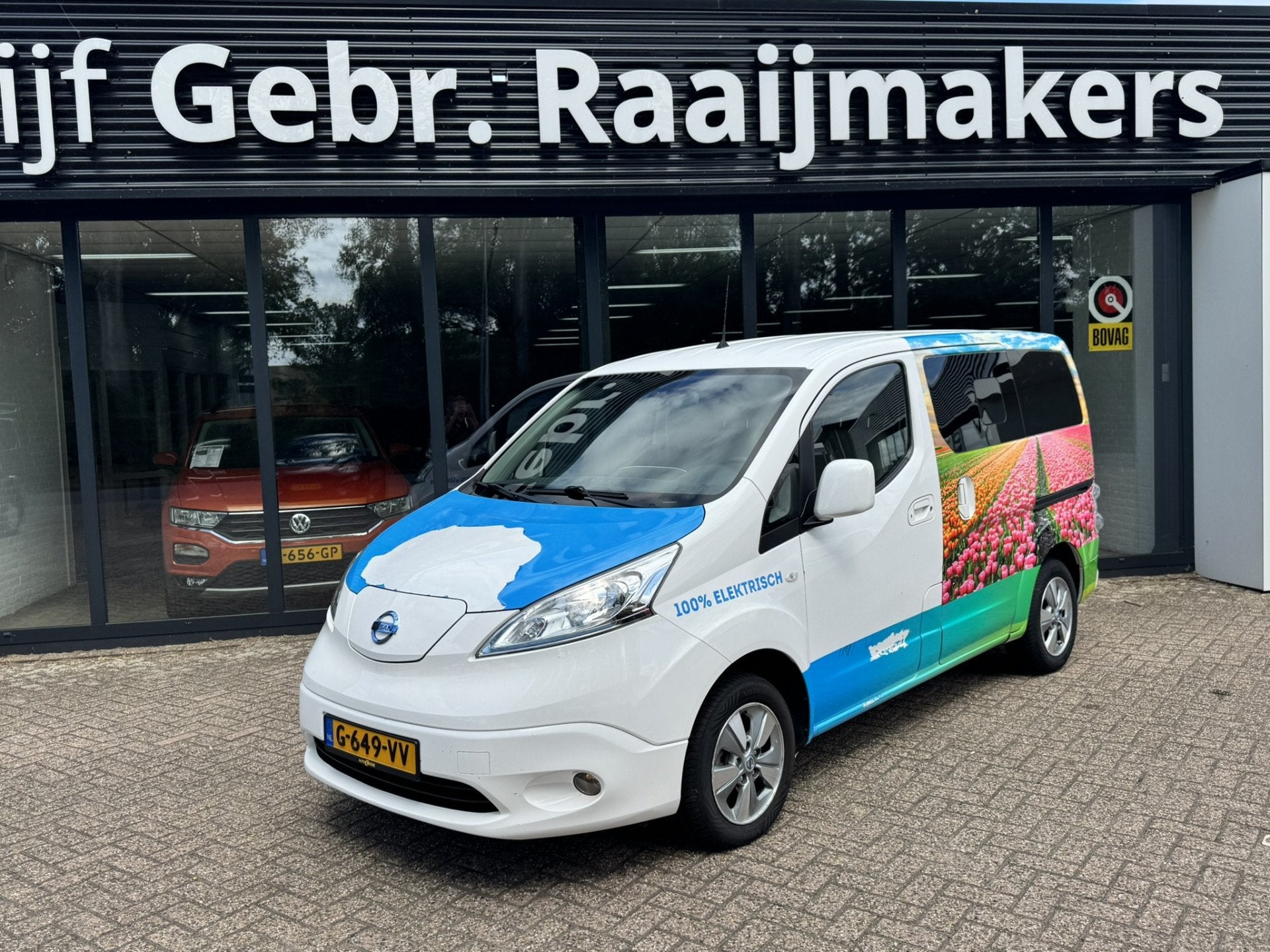 Nissan e-NV200 Evalia 40 kWh Connect Edition 7p*Navigatie*Ca, Auto's, Nissan, Stoelverwarming, Gebruikt, 38 min, 7 stoelen