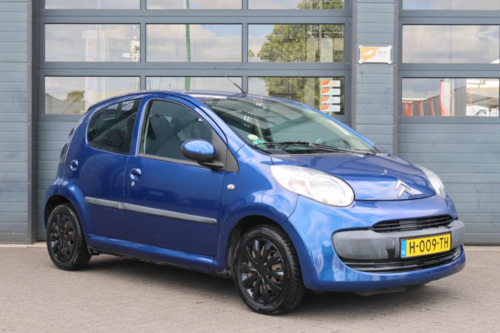 Citroën C1 1.0 APK 02-2027!, 5-Deurs, Airco, Elektr. Pakket, Voorwielaandrijving, Stof, Zwart, C1