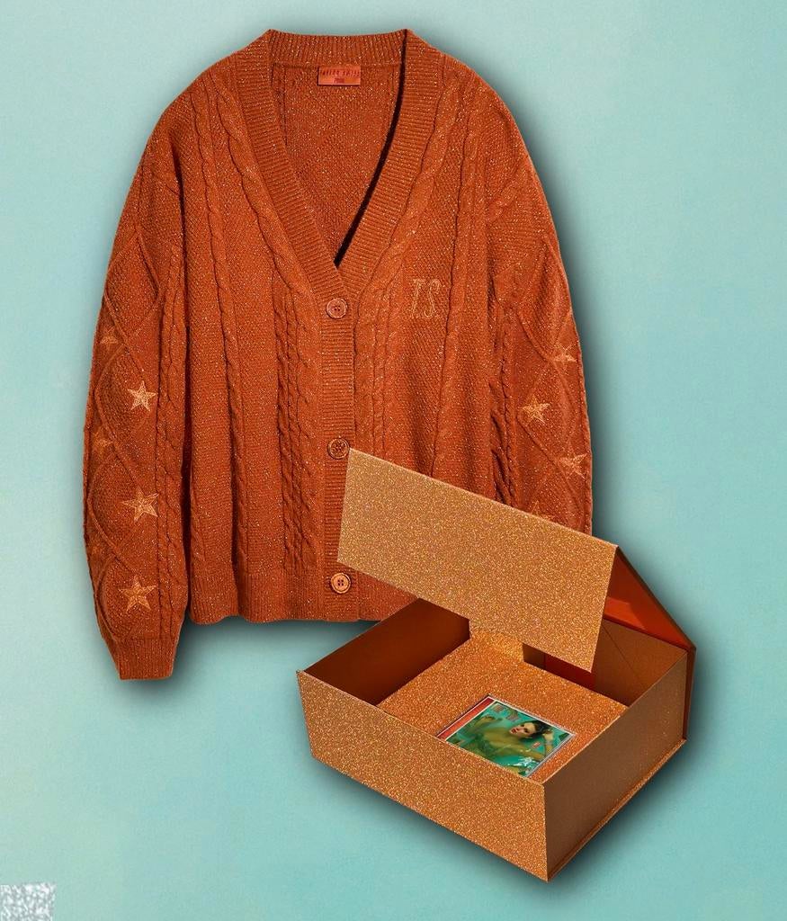Taylor Swift TLOAS Cardigan - maat XL2, Ophalen of Verzenden, Nieuw, Maat 46/48 (XL) of groter, Oranje