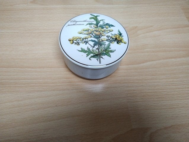 porseleinen schaaltje met deksel Villeroy & Boch Botanica, Schaal, Rond, Ophalen of Verzenden, Zo goed als nieuw