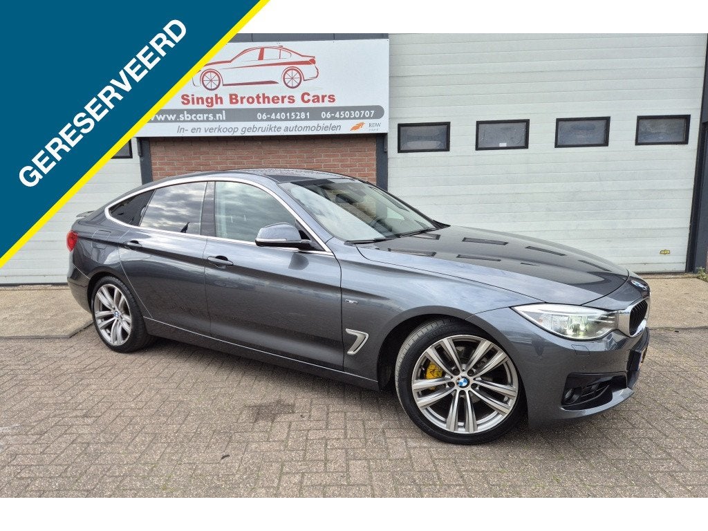 BMW 3-serie Gran Turismo 328i SPORT AUT LEER NAVI NAP INRUIL, Auto's, BMW, Automaat, 745 kg, 15 km/l, Gebruikt