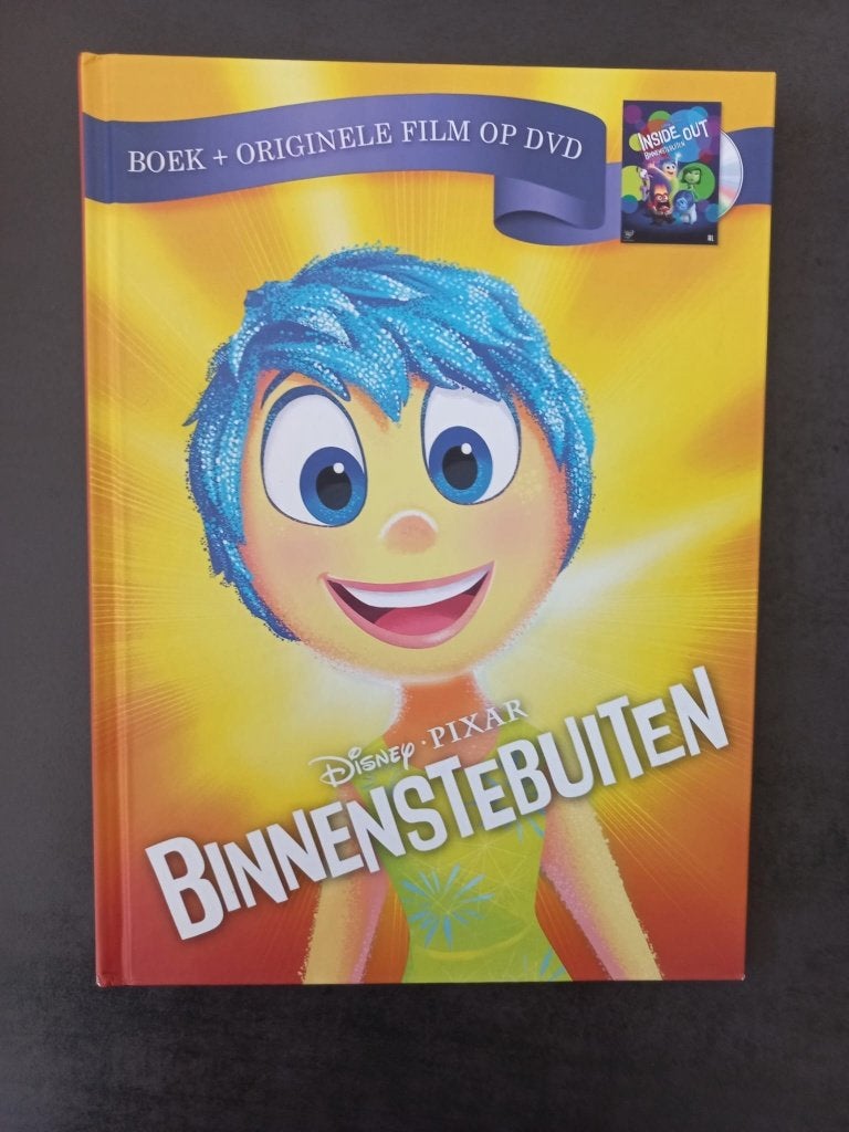Disney binnenstebuiten boek met film op dvd, Boeken, Fictie algemeen, Walt Disney, Ophalen of Verzenden, Zo goed als nieuw