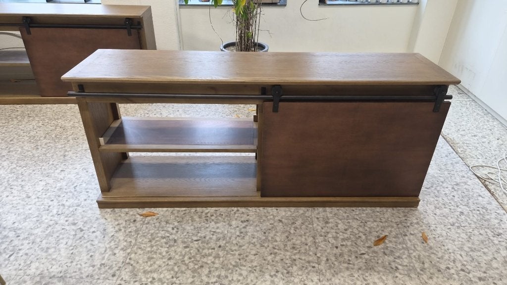 2x Peppermill Berlin Dressoir Industrieel Schuifdeur CS27362, Huis en Inrichting, Met lade(s), 150 tot 200 cm, Zo goed als nieuw