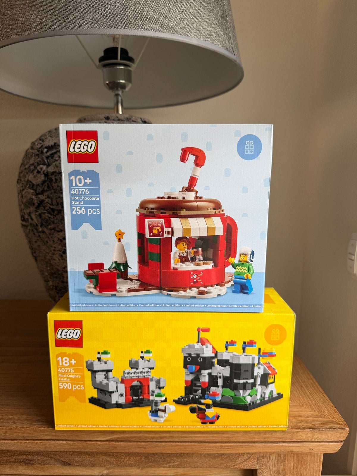 LEGO 40776 Hot Chocolate Stand & 40775 Mini Knight's Castle, Lego, Nieuw, Ophalen of Verzenden, Complete set