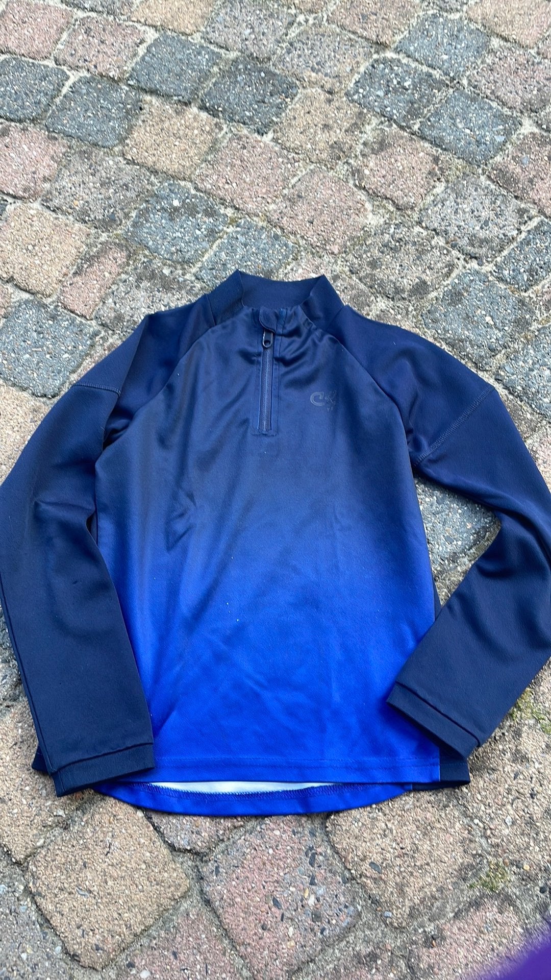Cruyff shirt maat 128, Ophalen of Verzenden, Zo goed als nieuw, Jongen, Shirt of Longsleeve