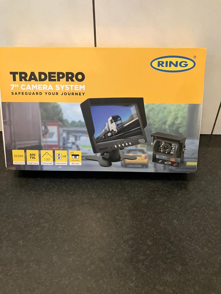 Ring camera systeem splinternieuw, Auto diversen, Achteruitrijcamera's, Ophalen, Nieuw