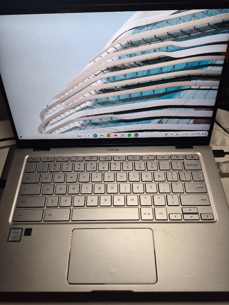 ASUS Chromebook Flip C434T 8GB 64GB Touchscreen, 14 inch, Gebruikt, Asus Chromebook, 8 GB