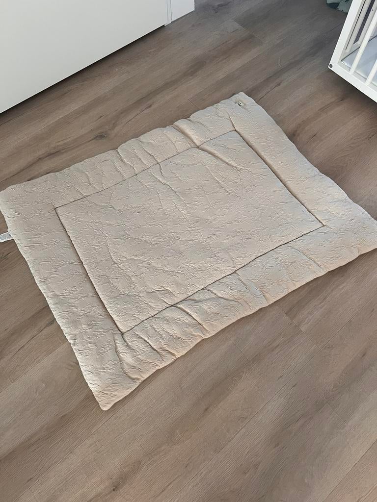 Boxkleed jolein beige 75x95, Ophalen, Zo goed als nieuw, Boxkleed