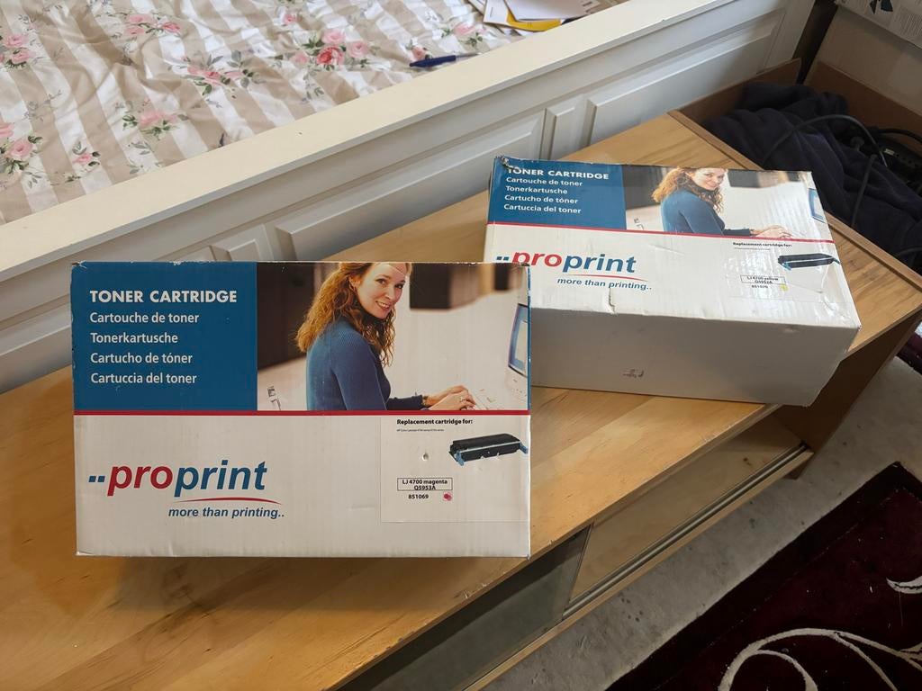 Proprint Toner Cartridge voor HP Color LaserJet 4700, Ophalen, Zo goed als nieuw, Toner