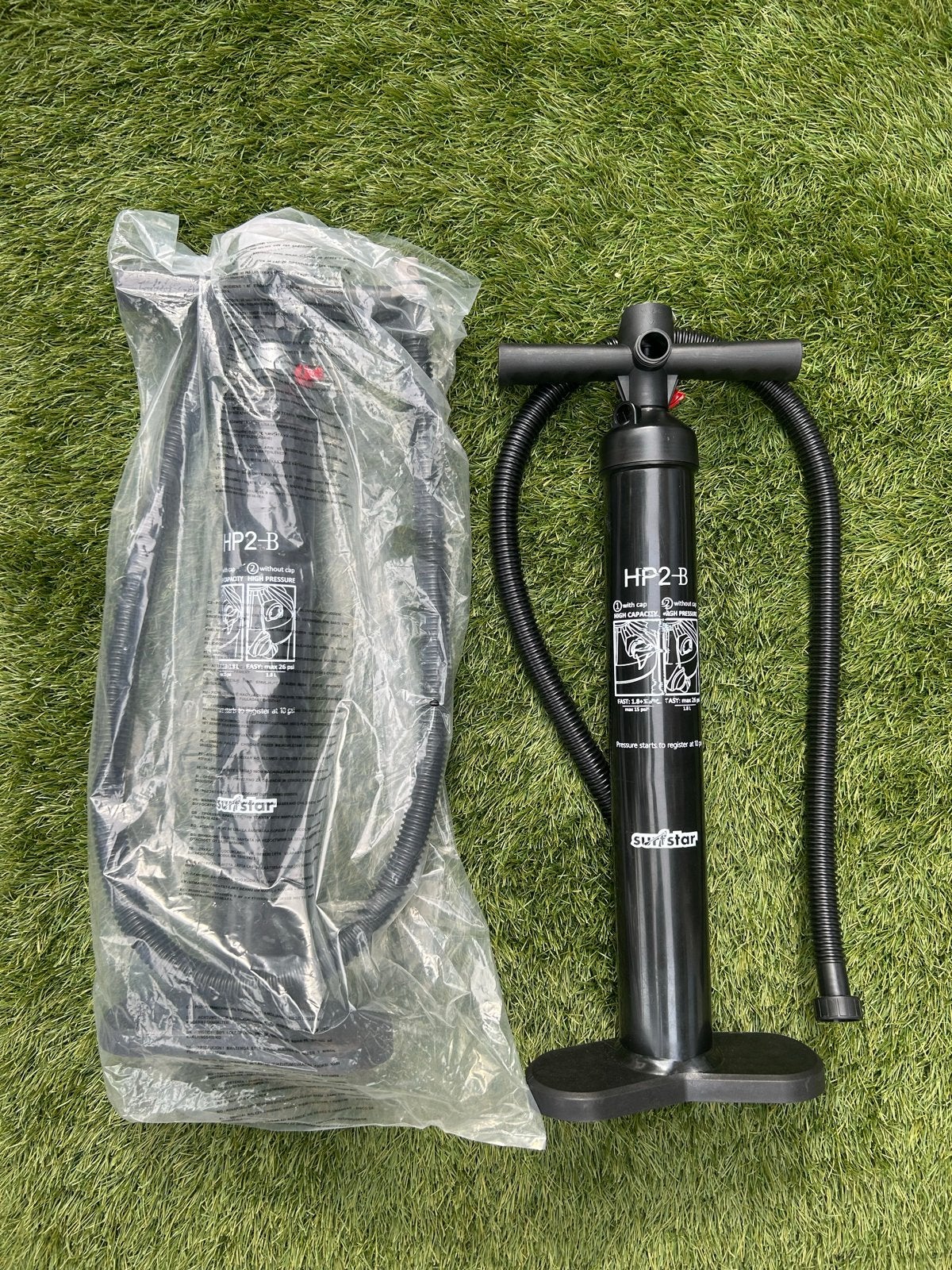 Nieuwe SUPpomp met Manometer voor SUP/Kajak, Ophalen of Verzenden, Nieuw, SUP-accessoire
