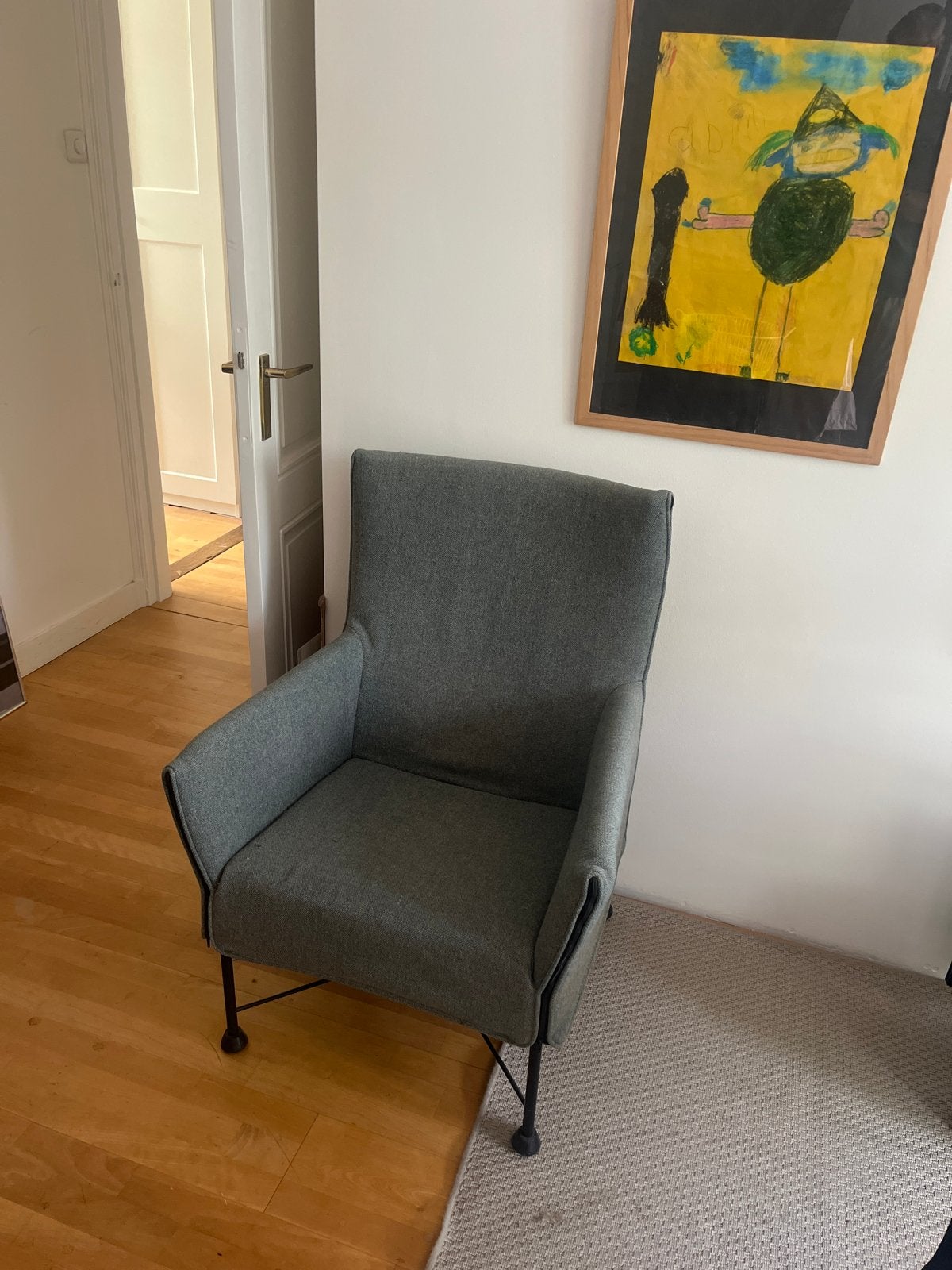 Charly Montis fauteuil - Comfortabele stoel, Ophalen, Gebruikt, 75 tot 100 cm, Stof