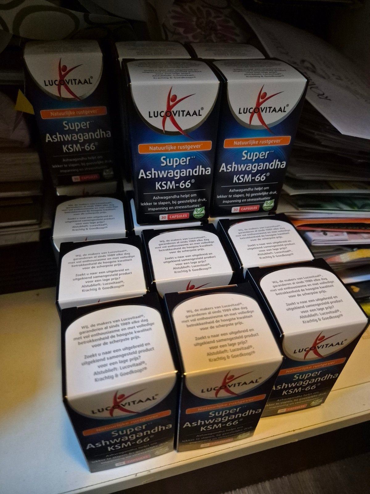 Lucovitaal Super Ashwagandha KSM-66 - Natuurlijke Rustgever, Verzenden, Nieuw, Overige typen