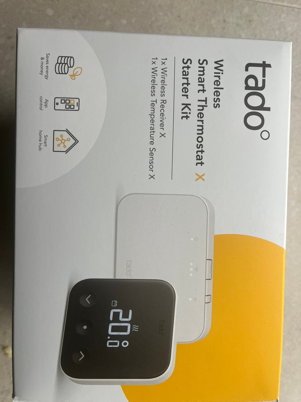 Te koop nieuwe tado thermostaat