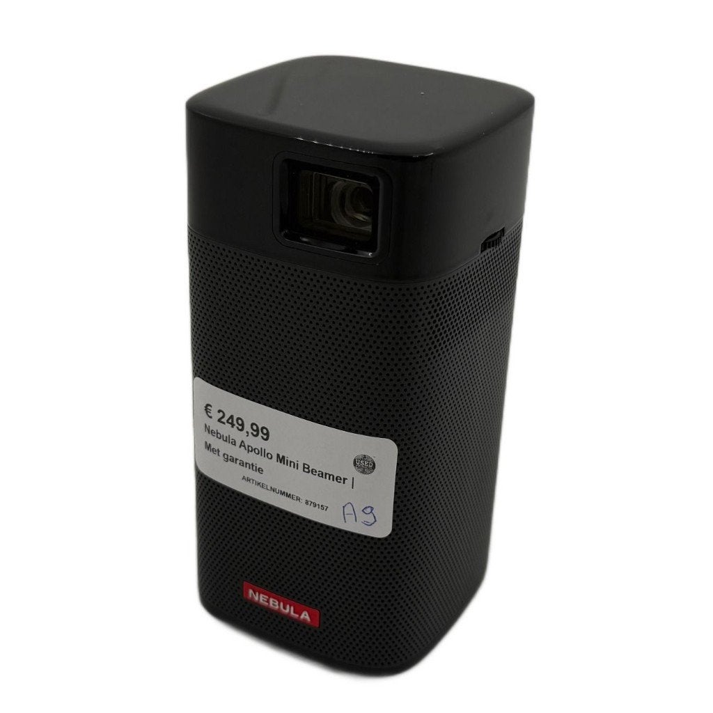 Nebula Apollo Mini Beamer | Met garantie, Dordrecht@usedproducts.nl, Ophalen of Verzenden, Zo goed als nieuw, Nebula