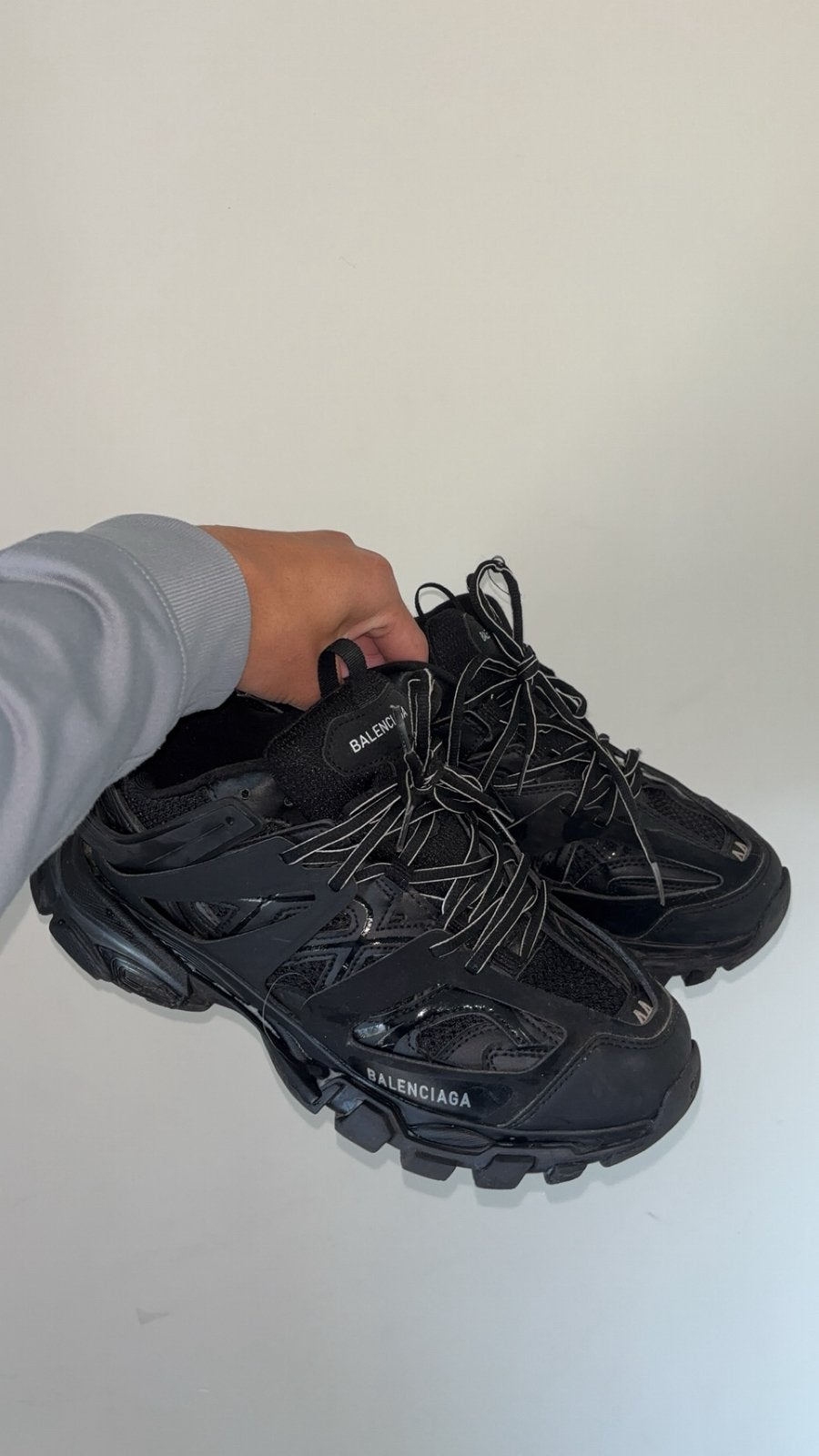 Balenciaga track 44, Ophalen, Zo goed als nieuw, Zwart