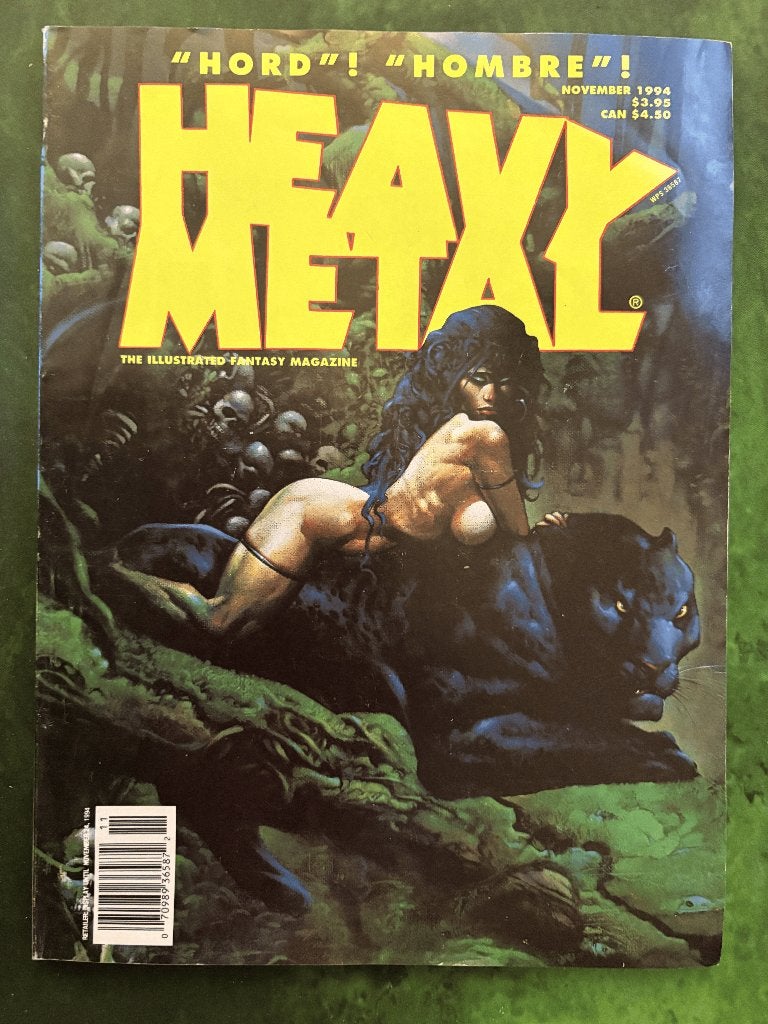 Aangeboden :6x  Heavy Metal magazine 1994, Amerika, Diverse, Meerdere comics, Ophalen
