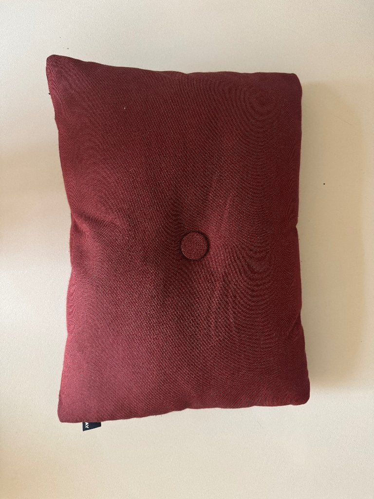 Hay Dot Kussens Bordeaux Rood, Overige merken, Gebruikt, Ophalen of Verzenden, Sierkussen