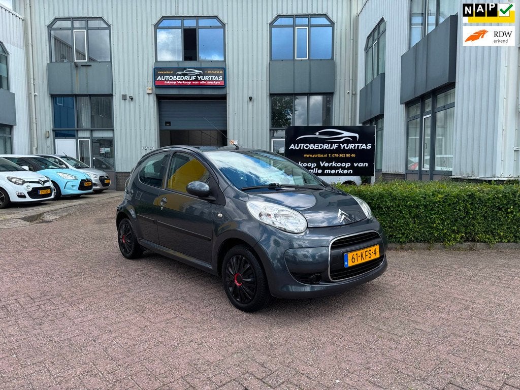 Citroen C1 1.0-12V Ambiance AUTOMAAT!, Auto's, Citroën, Gebruikt, 4 stoelen, C1, 68 pk