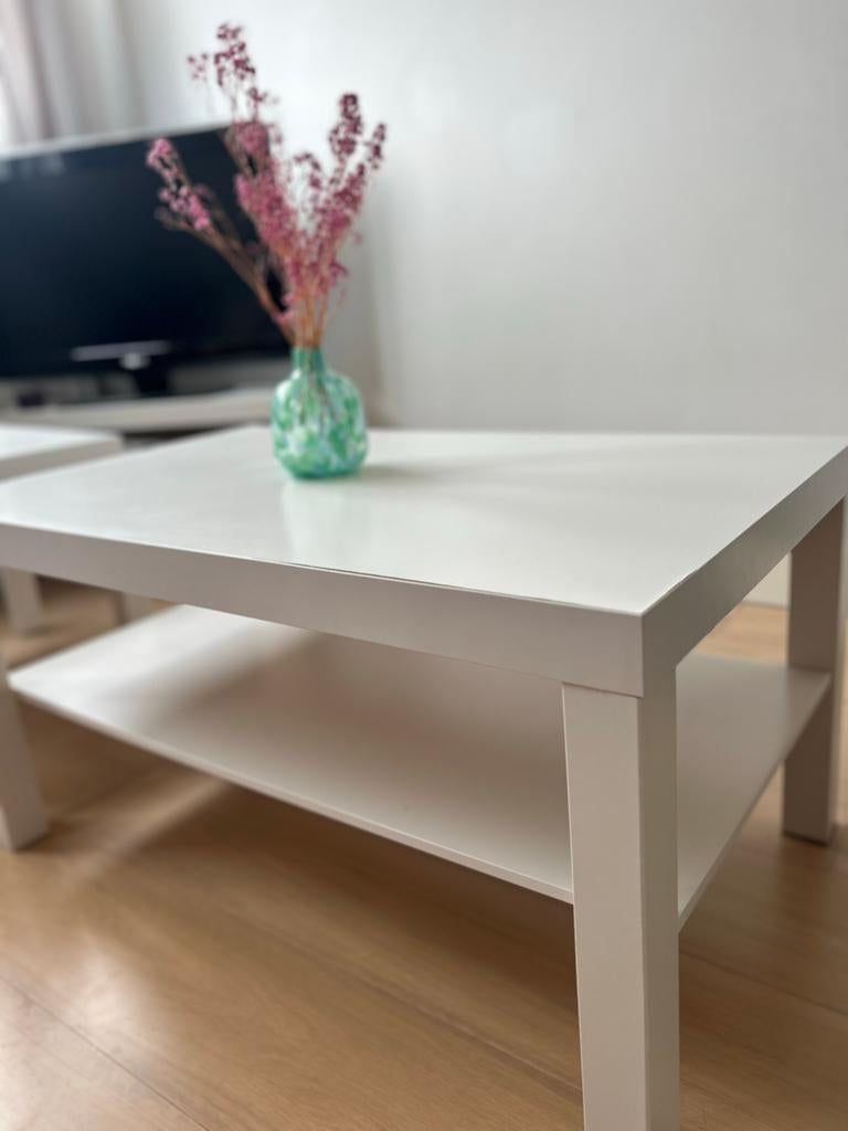 IKEA LACK Salontafel - Wit, Ophalen, Gebruikt, Vierkant, 50 tot 100 cm