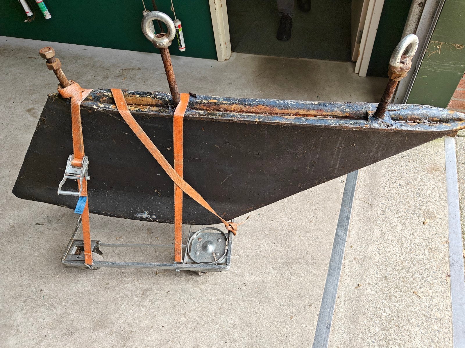 Kiel voor een houten Valk, Ophalen, Gebruikt