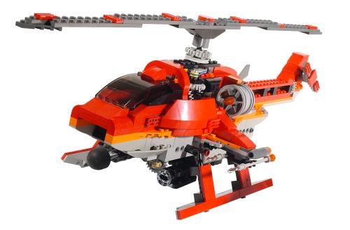 4895 Lego creator Super helicopter - 3 in1 set, Lego, Ophalen of Verzenden, Zo goed als nieuw, Complete set