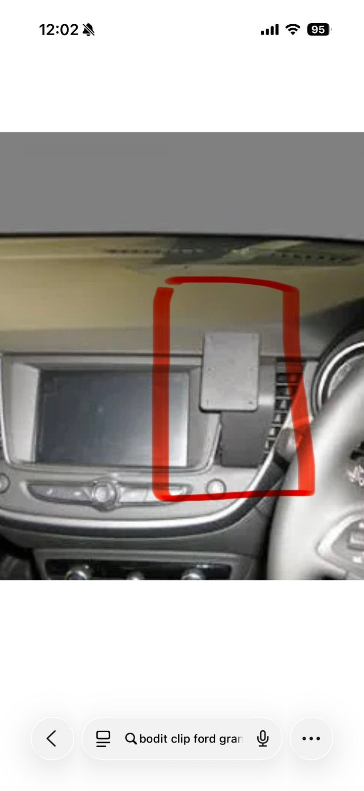 Brodit proclip Opel Grandland 655329, Ophalen of Verzenden, Zo goed als nieuw