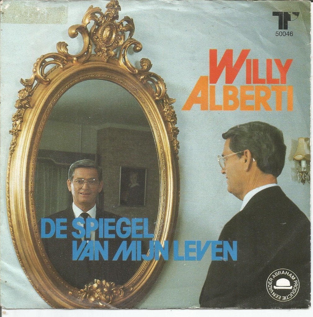 Willy Alberti – De Spiegel Van Mijn Leven (1984), Cd's en Dvd's, Fotohoes, 7 inch, Ophalen of Verzenden, Zo goed als nieuw