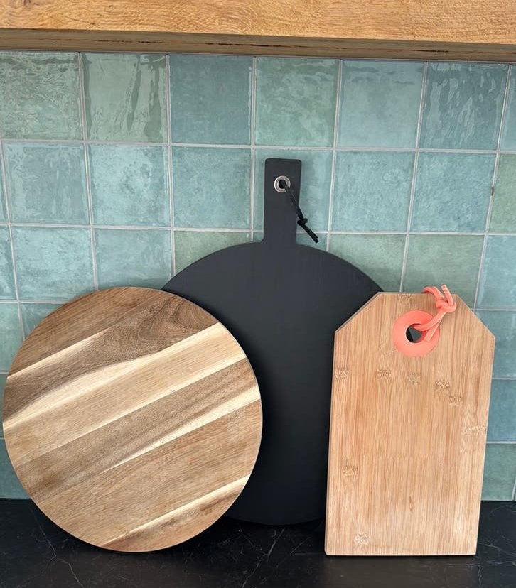 3x houten snijplanken, Huis en Inrichting, Ophalen, Zo goed als nieuw