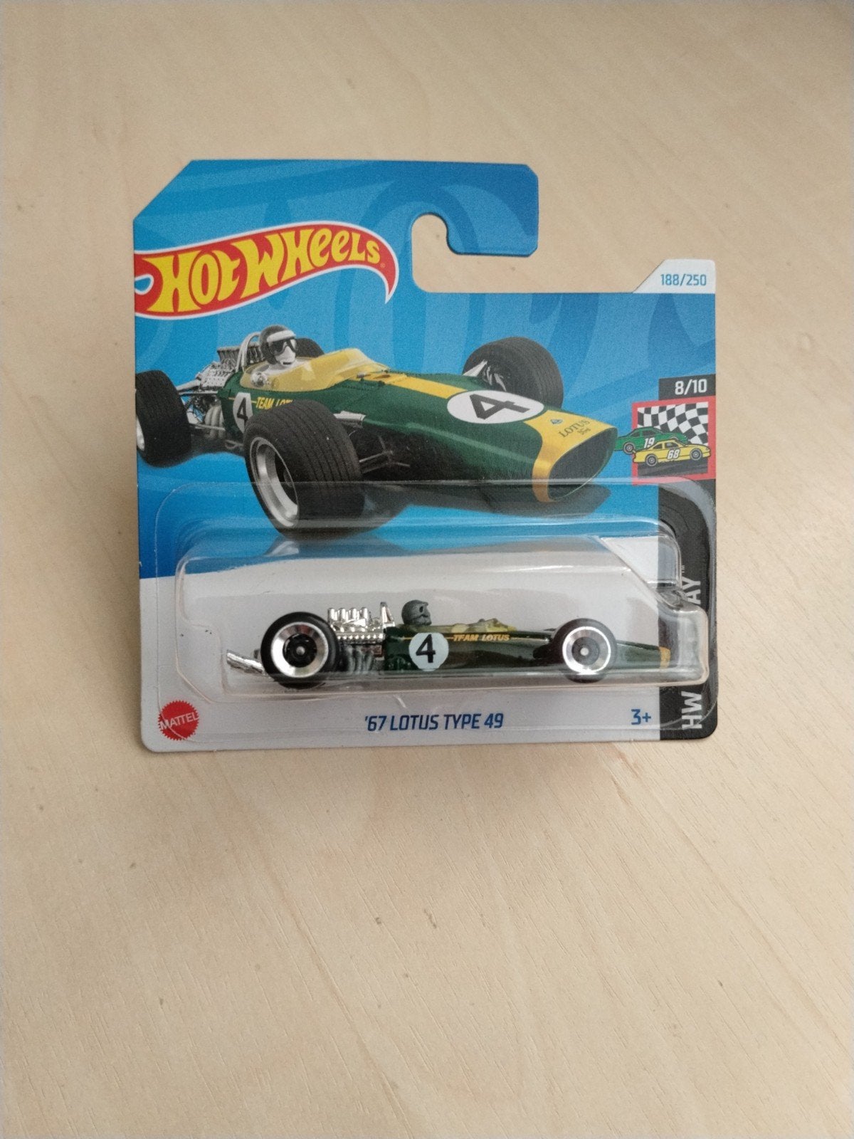Hotwheels '67 lotus type 49 hot wheels, Ophalen of Verzenden, Nieuw, Auto