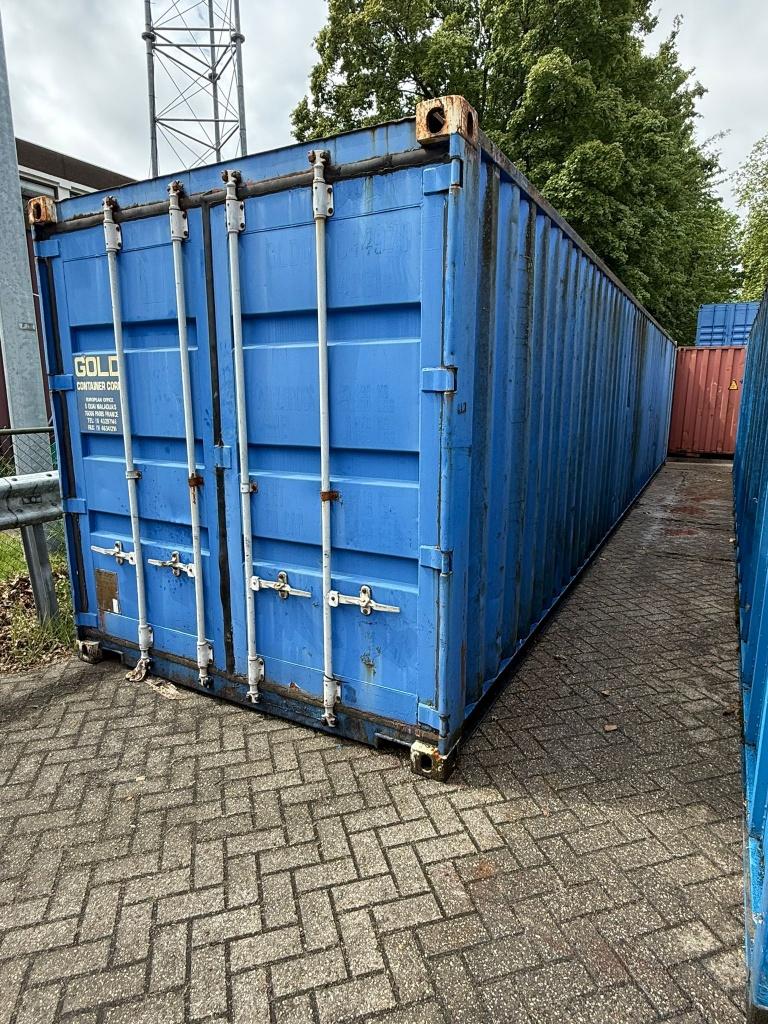 40ft Zeecontainer Gebruikt - Wind/waterdicht - Opslag, Ophalen