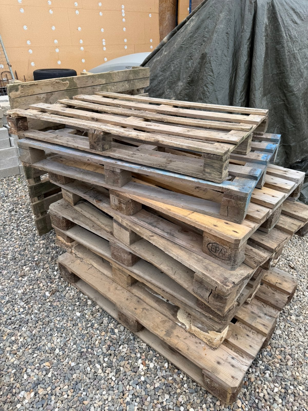 Gratis brandhout, Ophalen, Zo goed als nieuw, Pallet, Minder dan 200 cm