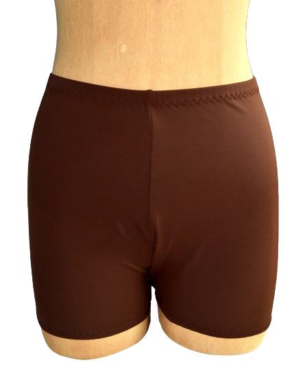 Nieuw Young Heart lycra broekje, slip, Mt. S, Overige typen, Bruin, Verzenden, Nieuw