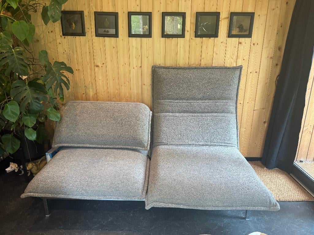 Rolf Benz 340 Nova slaapbank, Ophalen, 100 tot 125 cm, Tweepersoons, Zo goed als nieuw