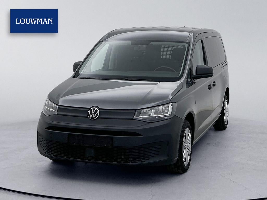Volkswagen Caddy Cargo Maxi 2.0 TDI DSG 123pk 2x schuifdeur, Stof, Gebruikt, 4 cilinders, Met garantie (alle)