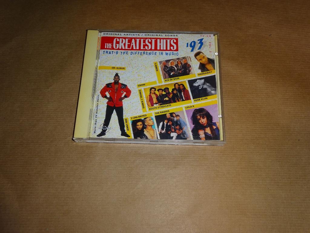 CD The Greatest Hits 93 volume 2, Ophalen of Verzenden, Gebruikt, Pop