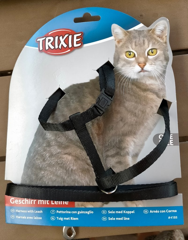 Tuigje kat, kattentuigje, Trixie, NIEUW, 2 stuks, Dieren en Toebehoren, Ophalen of Verzenden, Nieuw