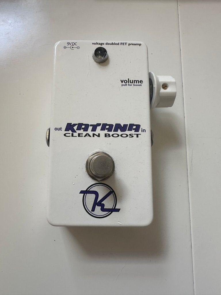 Keeley Katana Clean Boost V2, Muziek en Instrumenten, Effecten, Ophalen, Zo goed als nieuw, Volume