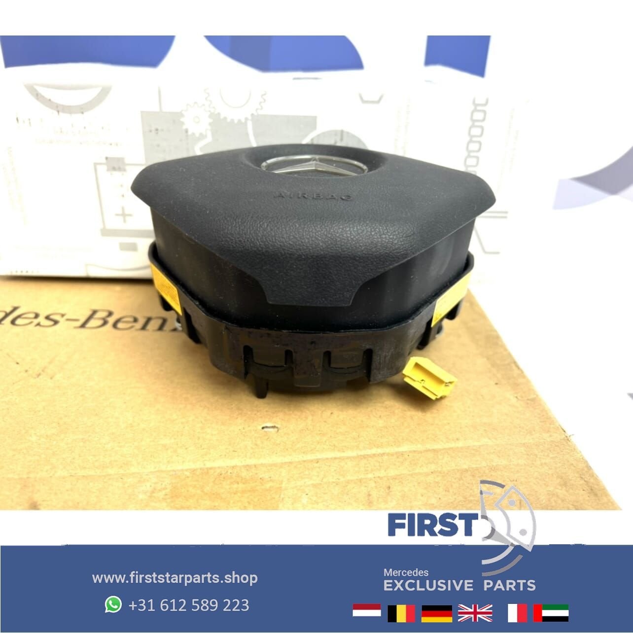 Mercedes Stuur airbag W204 W212 W207 W477 W906 W176 W117 W15, Auto-onderdelen, Gebruikt, -, Ophalen of Verzenden, -