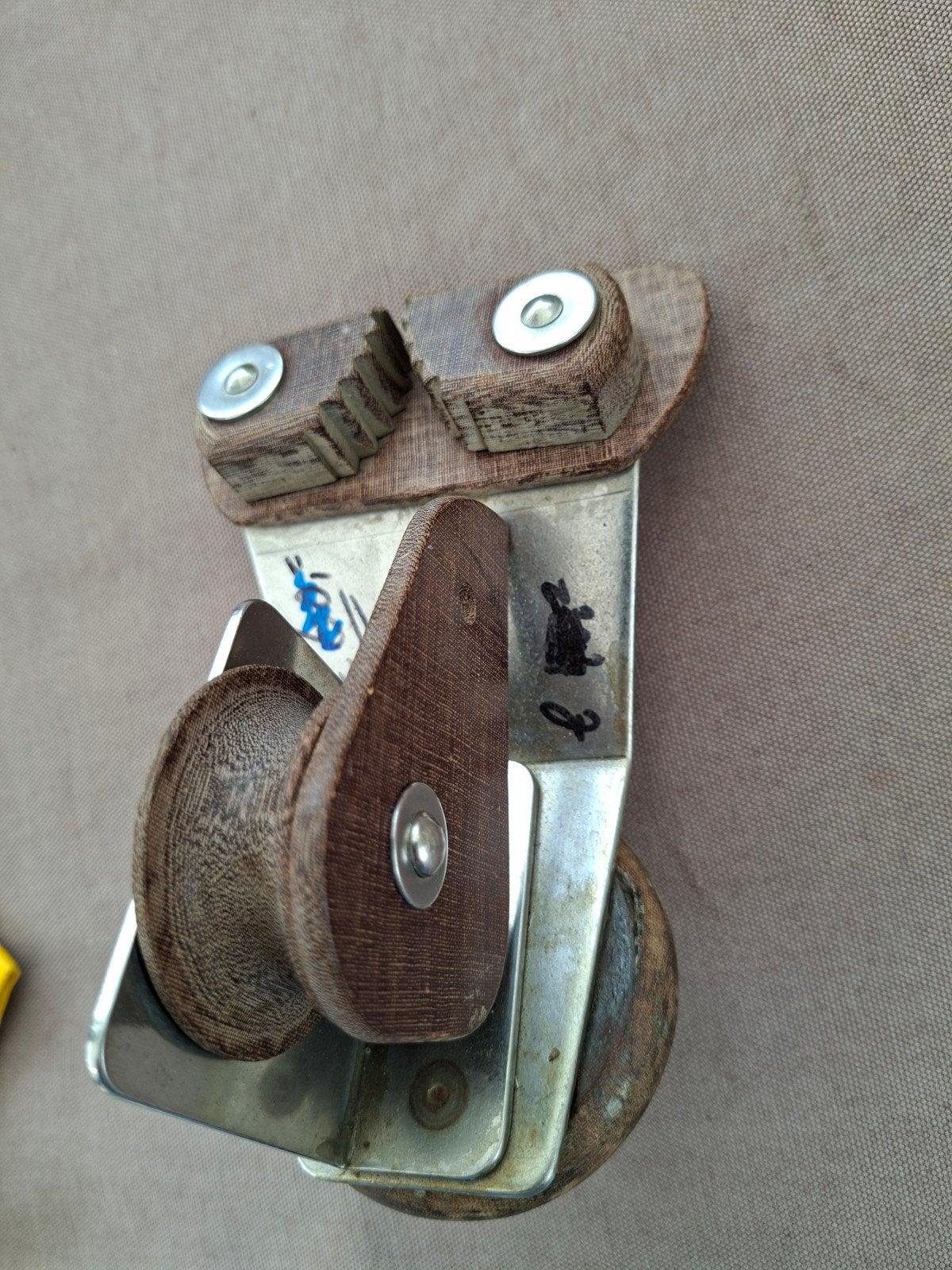 Grootschoot blok 16m2, Centaur, valk, Watersport en Boten, Ophalen of Verzenden, Zeilboot