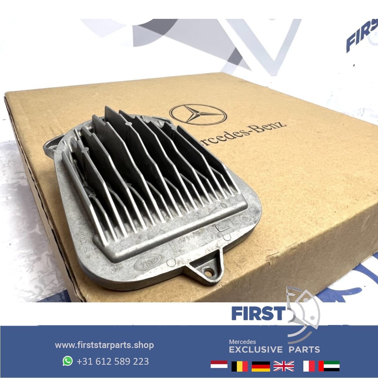 A1769066600 KOPLAMPMODULE W176 A Klasse / W117 CLA Koplamp m, Gebruikt, -, Ophalen of Verzenden, -